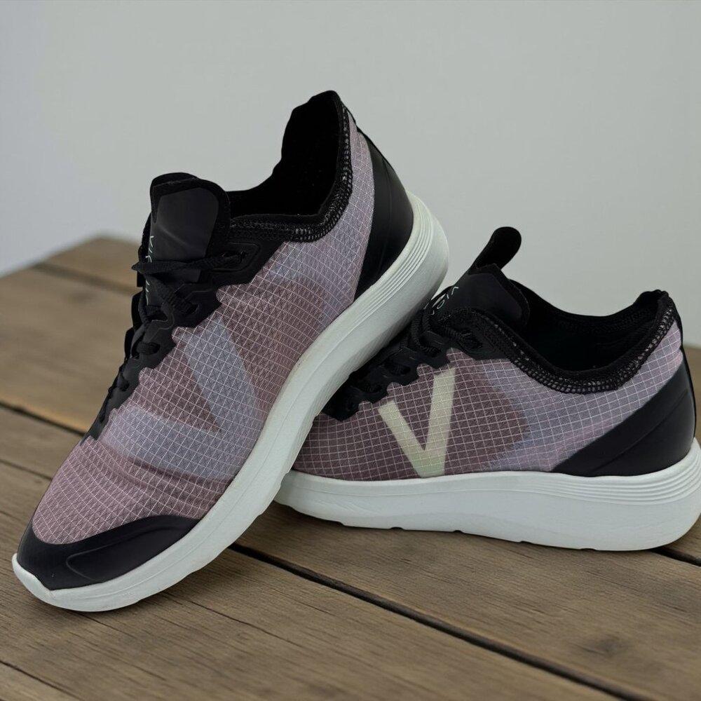 Vionic Celestial Womens 8 Athletic Sneakers Lilac Black Performance Footwear